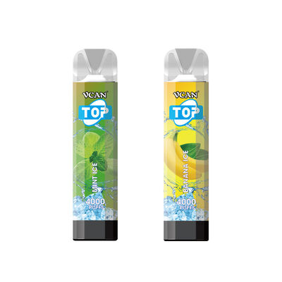 4000 il soffio Vape eliminabile Pen Led Rechargeable 10 condisce il rivestimento UV